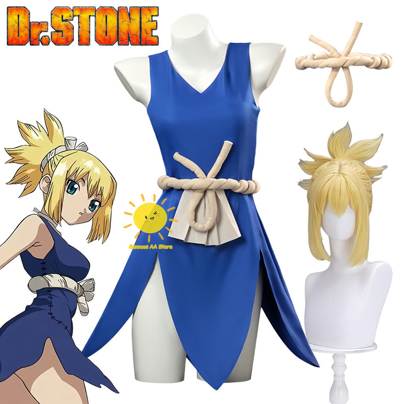Anime Cosplay Mujer - Costumi Cosplay Anime Dr. Stone: Abito,
