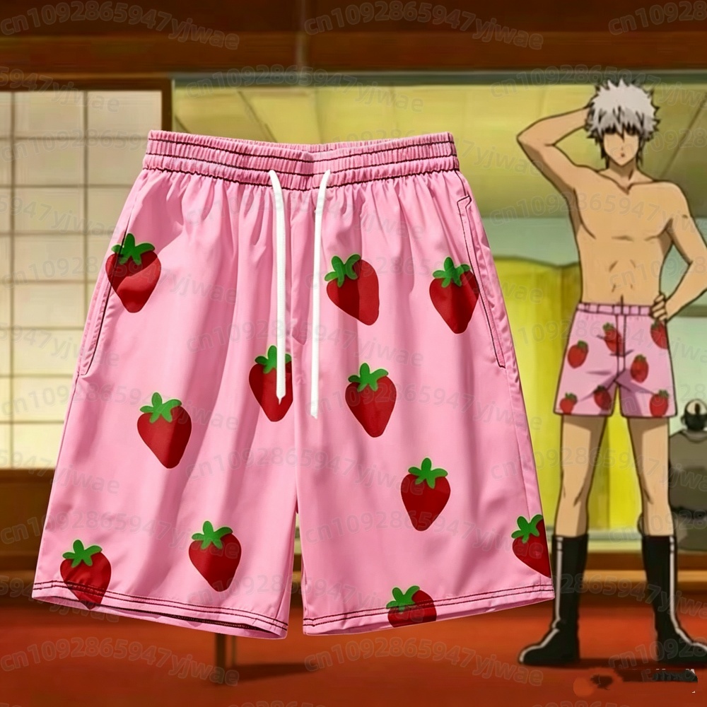 Anime & Cosplay Expo Acx 2025 - Pantaloncini Corti Rosa da Uomo 2026