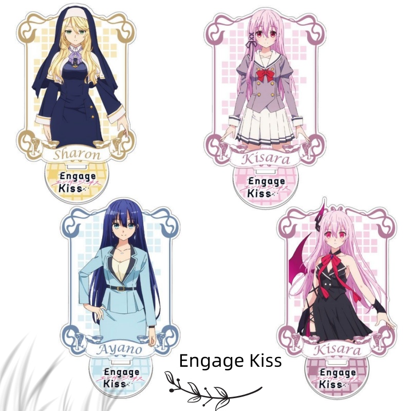 Anime Cosplay Kiss - Kawaii Anime Engage Kiss Acrilico Stand