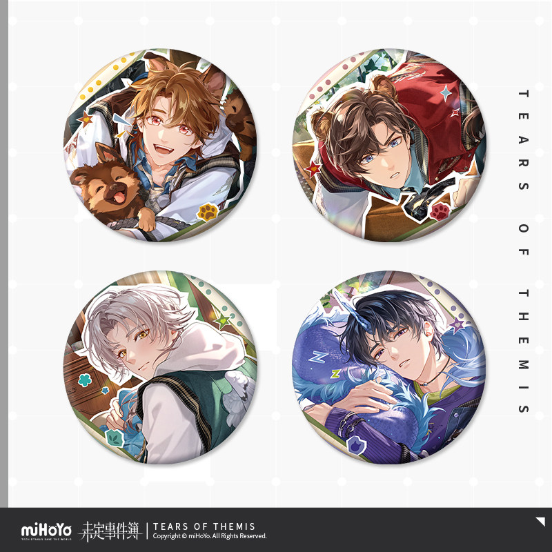 Anime Cosplay Party - Badge in Latta Ufficiale MiHoYo Tears