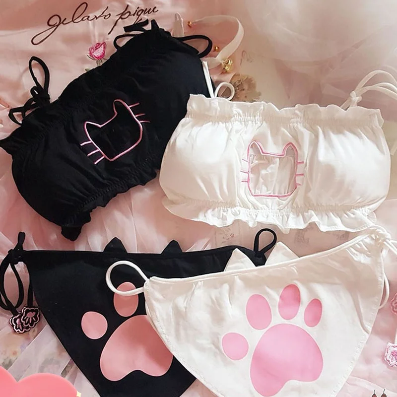 Anime Cosplay Girl - Anime giapponese Cat Girl Cosplay Reggiseno