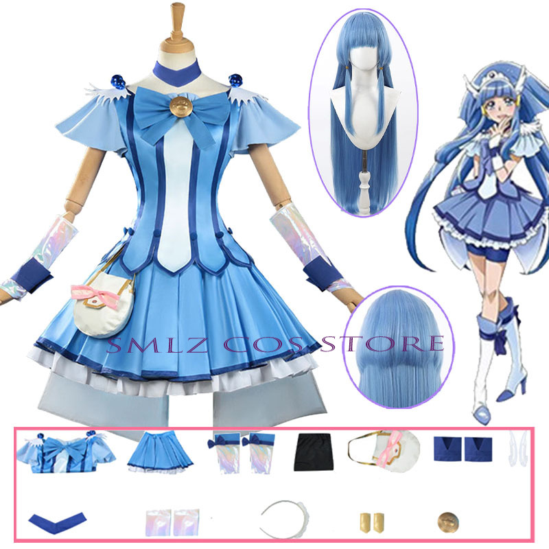 Anime Cosplay Mujer - Costume Cosplay Anime Smile Glitter Breeze