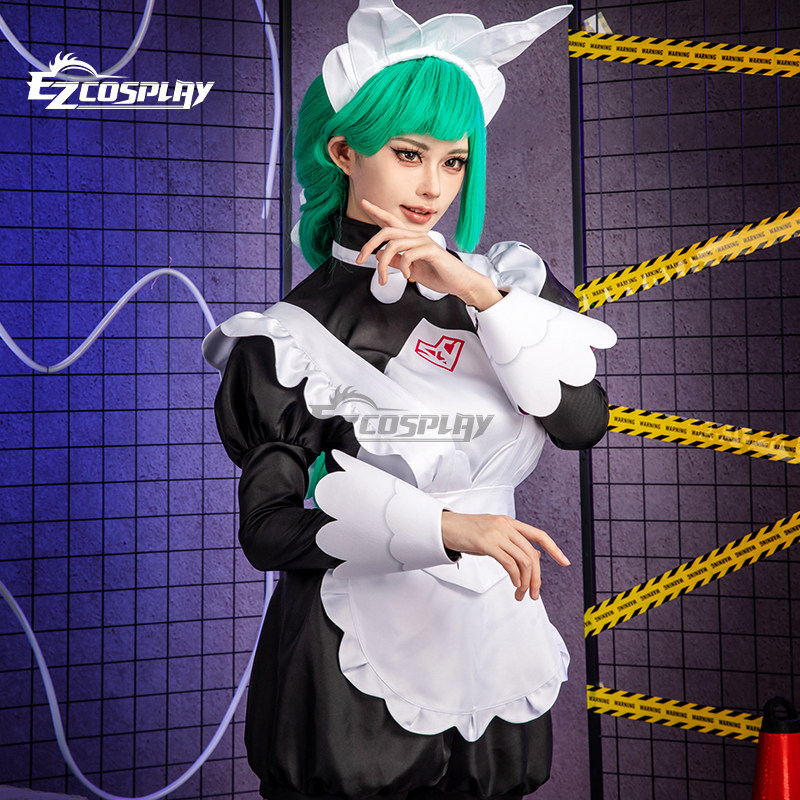 Anime Cosplay Girl - Costume Cosplay Maid Harujio di Legends