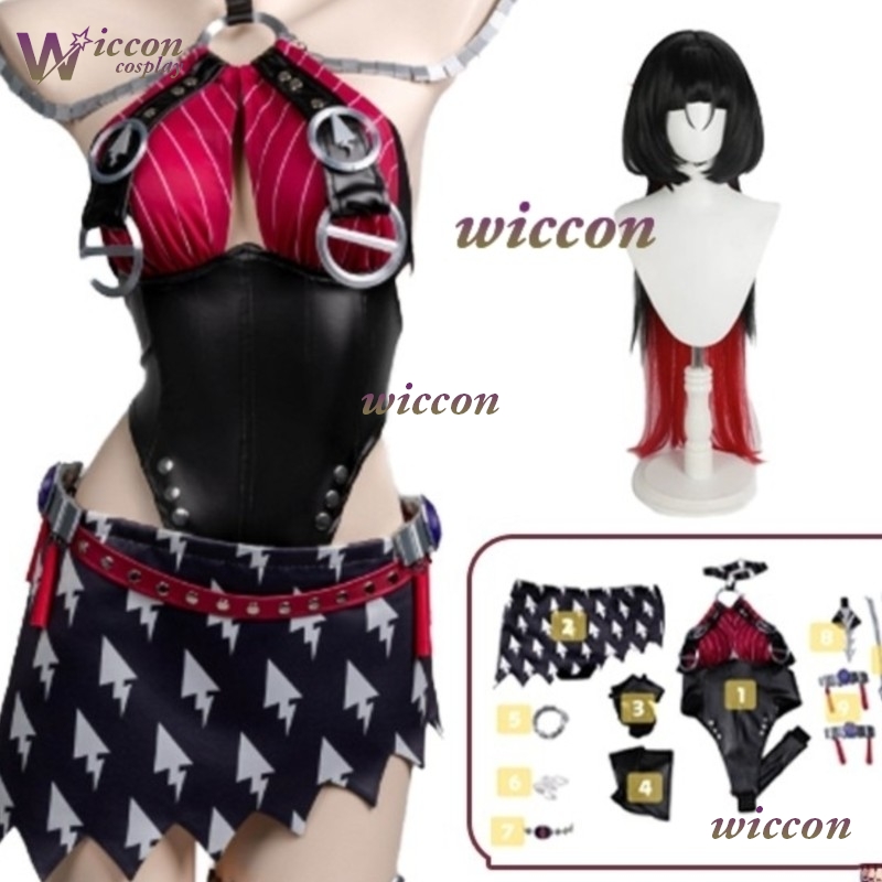 Anime Cosplay Mujer - Costume Cosplay Jane Doe, Gioco Ynott