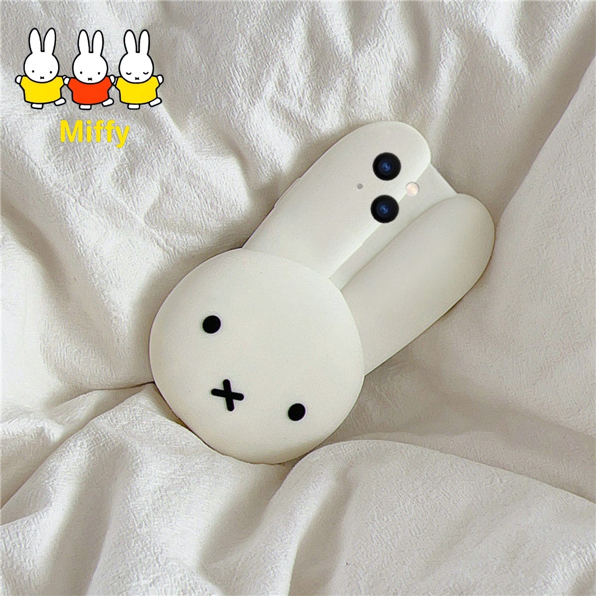 Anime Cosplay Images - Custodia per telefono in silicone bianco