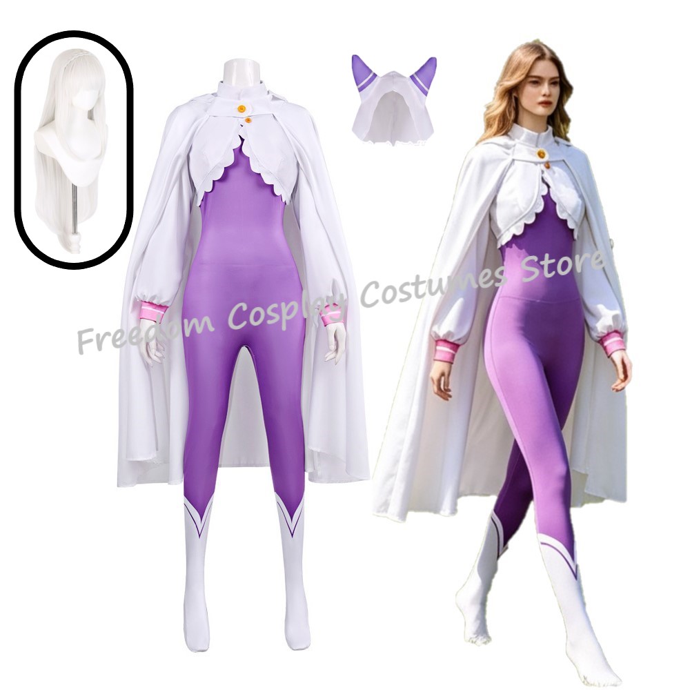 NUOVO Costume Cosplay Emilia R - Anime Cosplay Re Zero recensione e prezzo