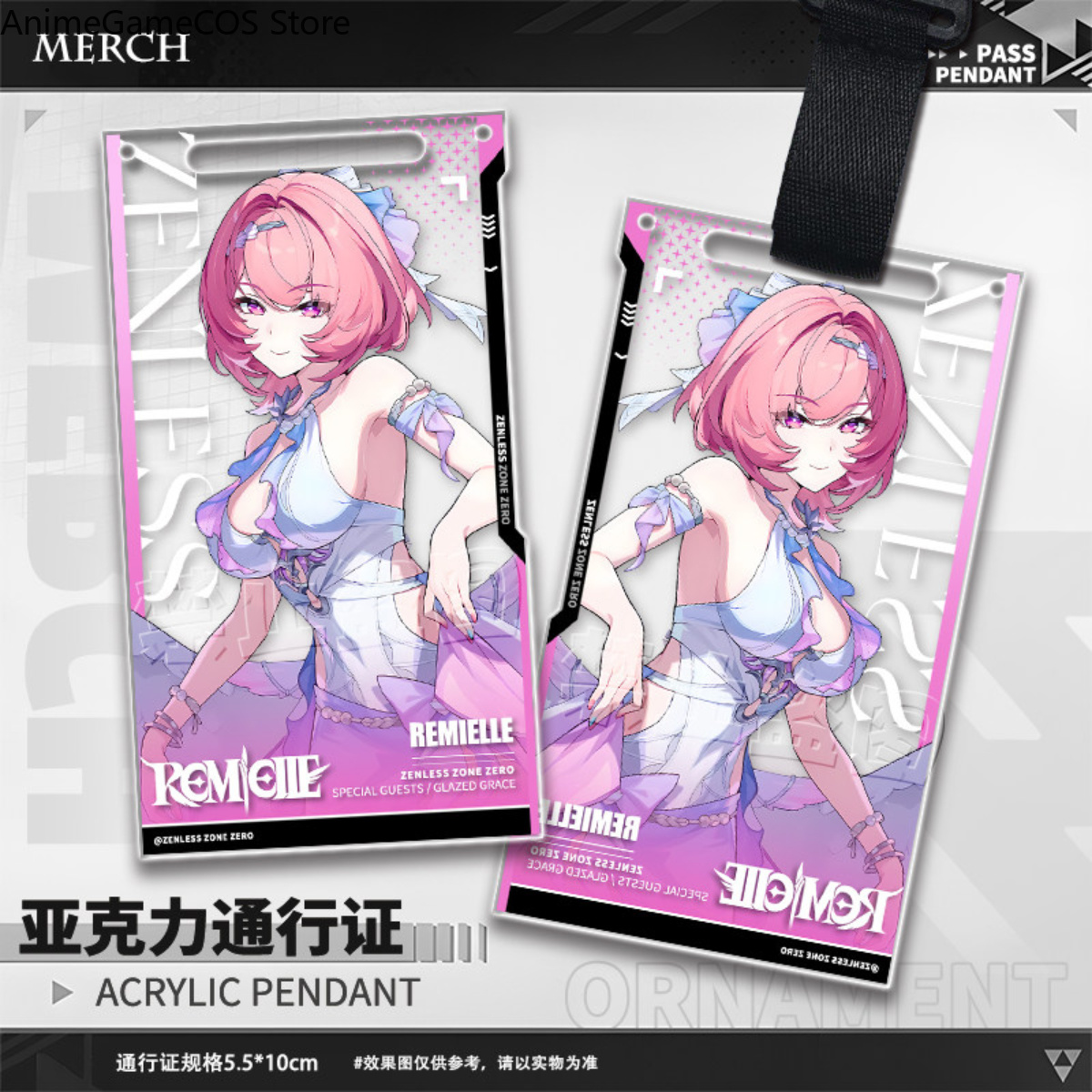 Anime Zenless Zone Zero Remiel - Cosplay Zone Anime Friends recensione e prezzo