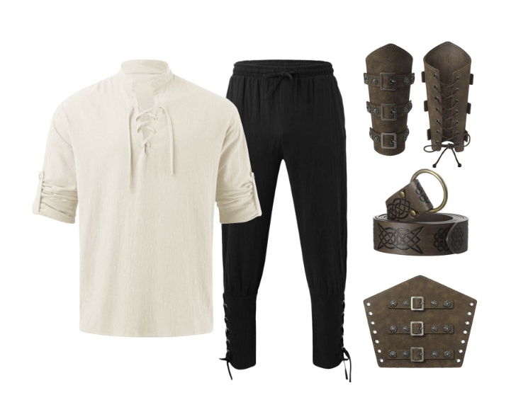 Set di 4 costumi da uomo in st - Anime & Cosplay Expo Acx 2025 recensione e prezzo