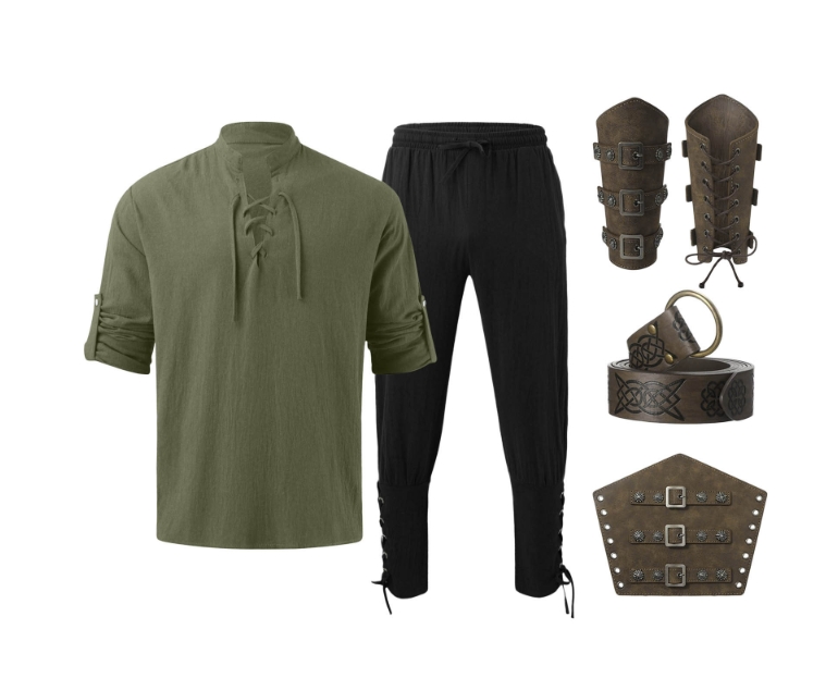 Set di 4 costumi da uomo in st - Anime & Cosplay Expo Acx 2025 recensione e prezzo