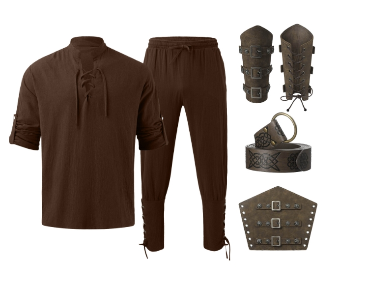 Set di 4 costumi da uomo in st - Anime & Cosplay Expo Acx 2025 recensione e prezzo
