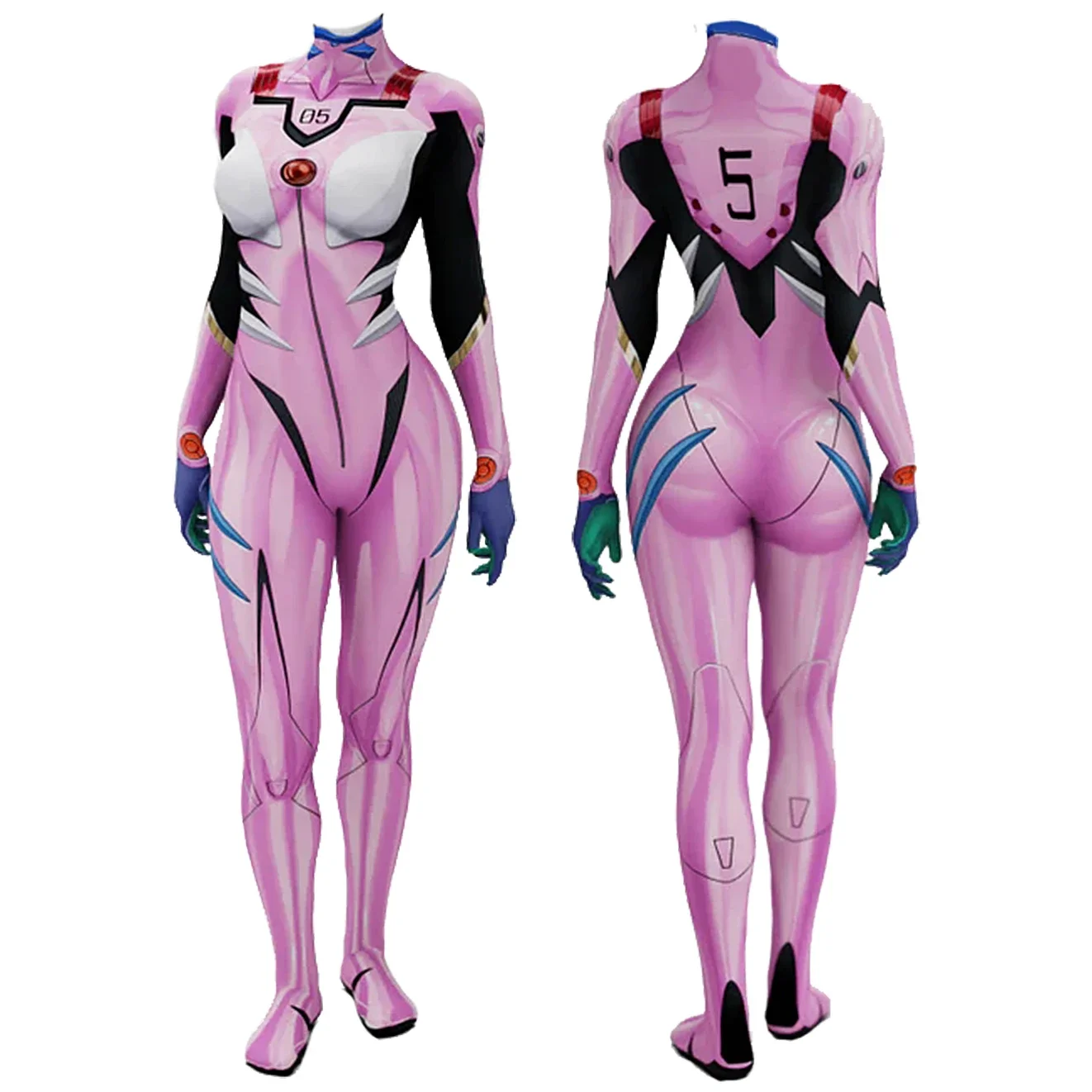 Anime EVA 05 Makinami Costume  - Anime Cosplay Girl recensione e prezzo
