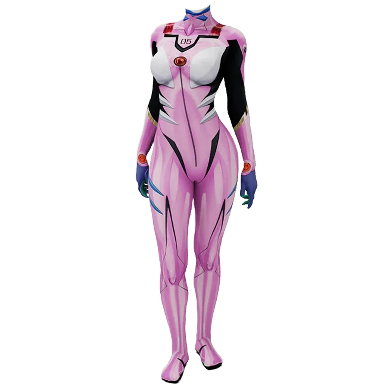 Anime EVA 05 Makinami Costume  - Anime Cosplay Girl recensione e prezzo